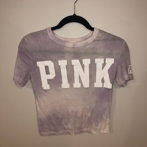 PINK purple tie-dye t-shirt